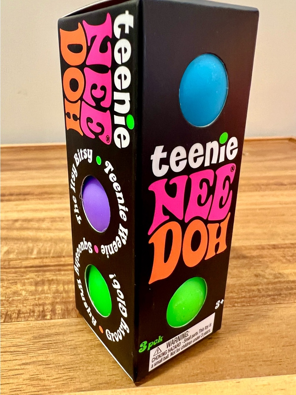 🔥Teenie Weenie NeeDoh Groovy Glob   
3-Pack 🩵💜💚